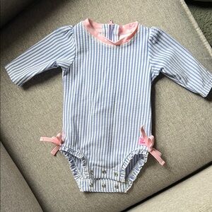 Ruffle Butts Baby Swimsuit Long Sleeve